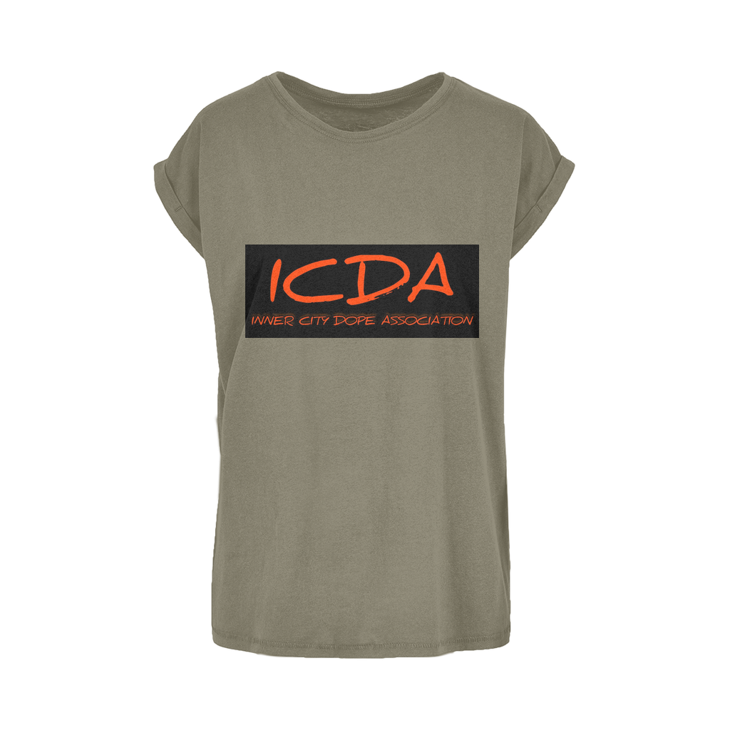 undefined ICDA Women's Extended Shoulder T-Shirt XS-5XL