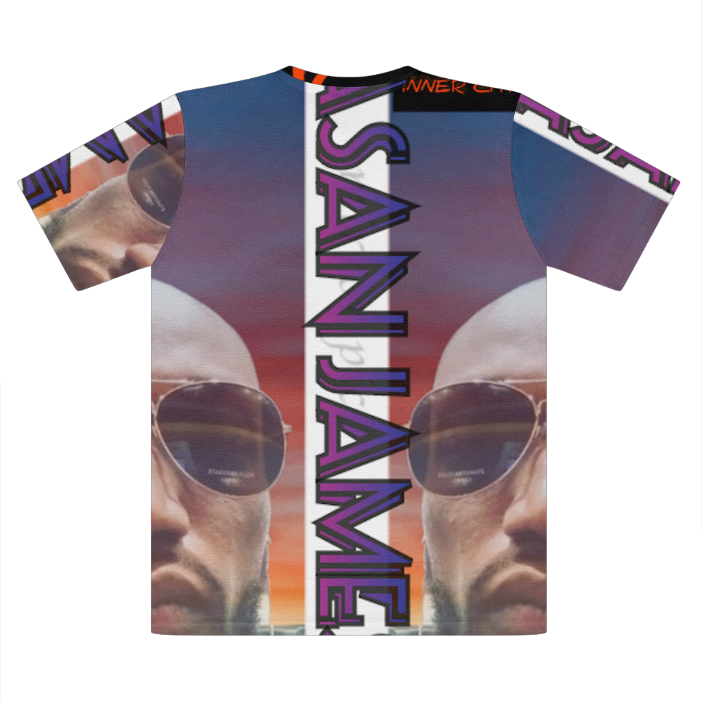 THE RASAN JAMES COLLECTION Premium Cut and Sew Sublimation Unisex T-Shirt