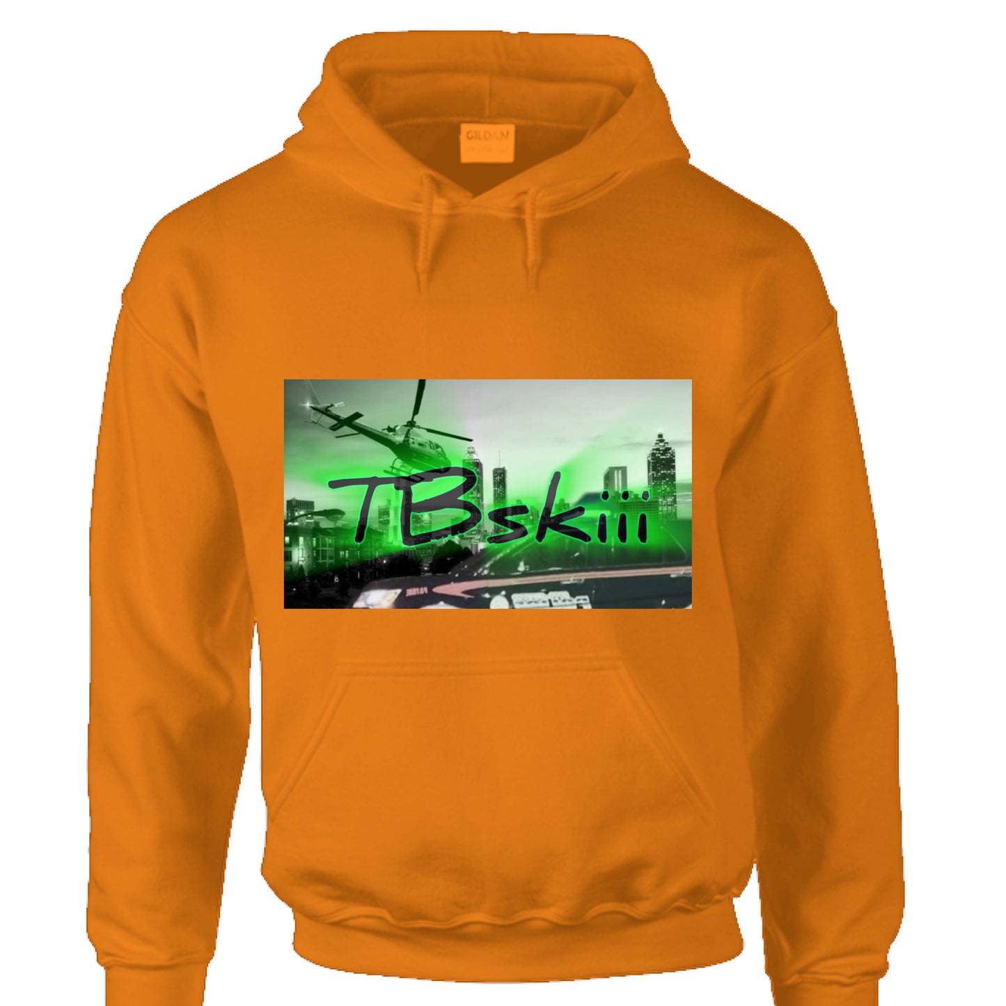 SAFETY ORANGE - FRONT