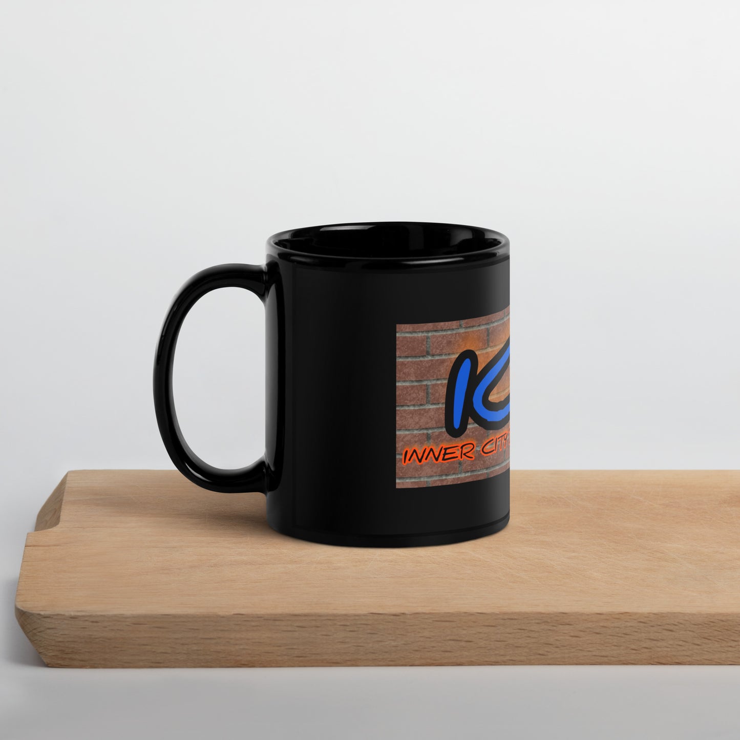 Black Glossy Mug