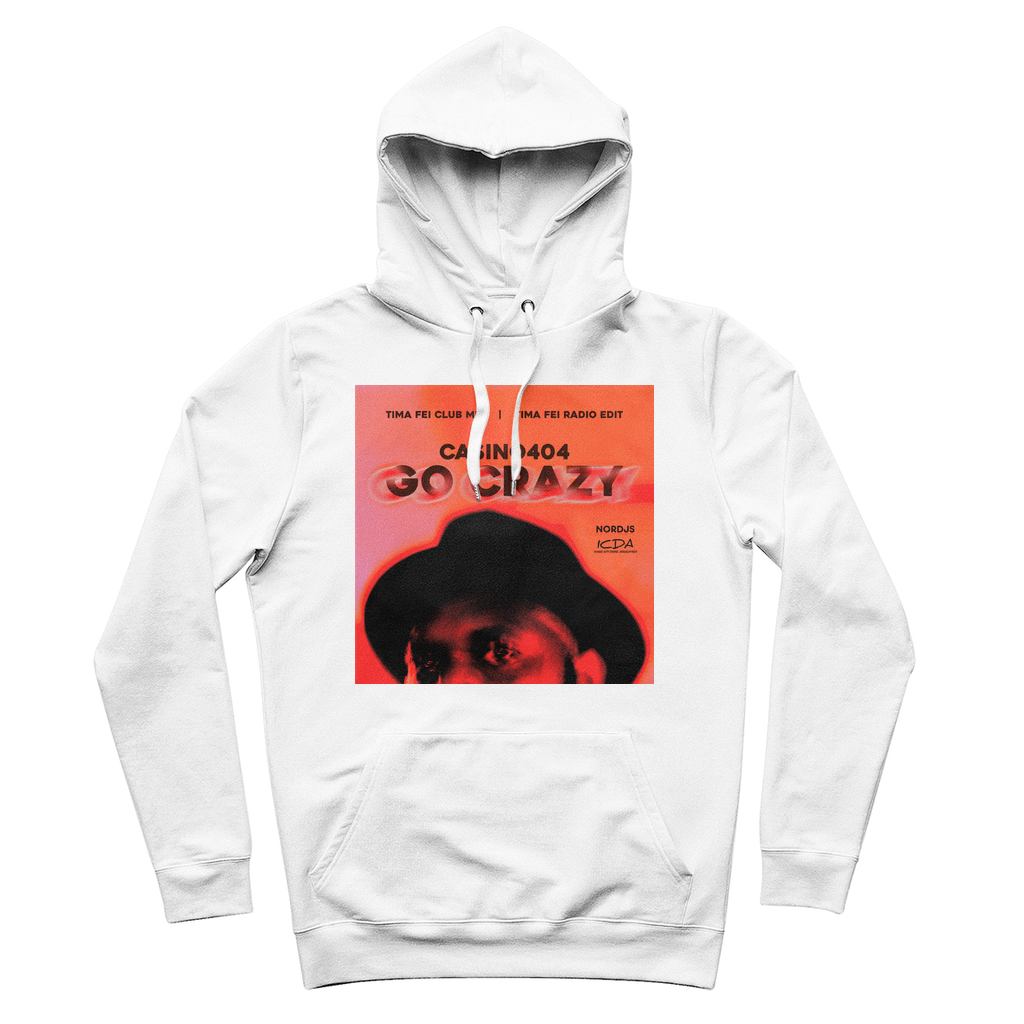 CASINO404/TIMA FEI GO CRAZY FAN GEAR 100% Organic Cotton Hoodie