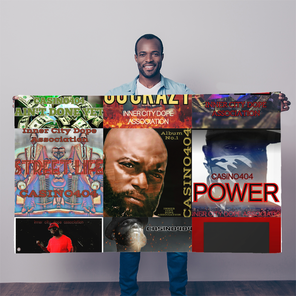 CASINO404 Album #1 Collection Sublimation Flag