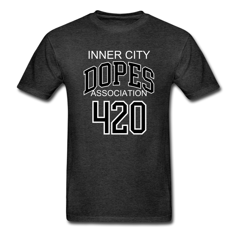 ICDA 420 Adult Tagless T-Shirt - charcoal gray