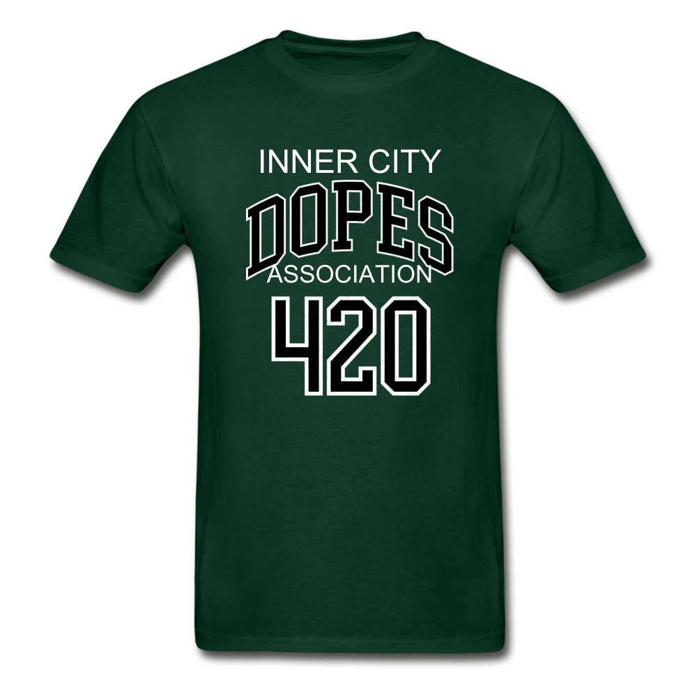 ICDA 420 Adult Tagless T-Shirt - forest green