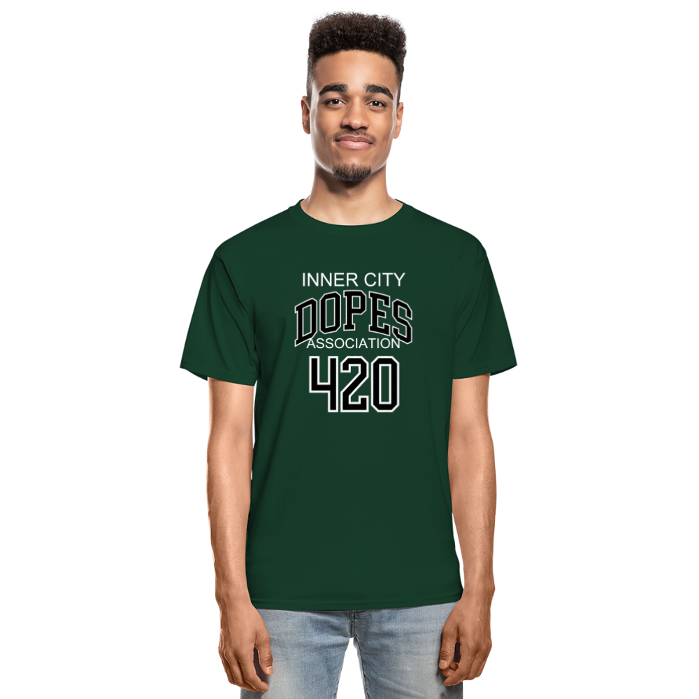 ICDA 420 Adult Tagless T-Shirt - forest green