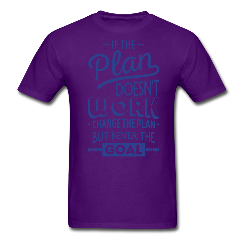 SLOGAN Unisex Classic T-Shirt - purple