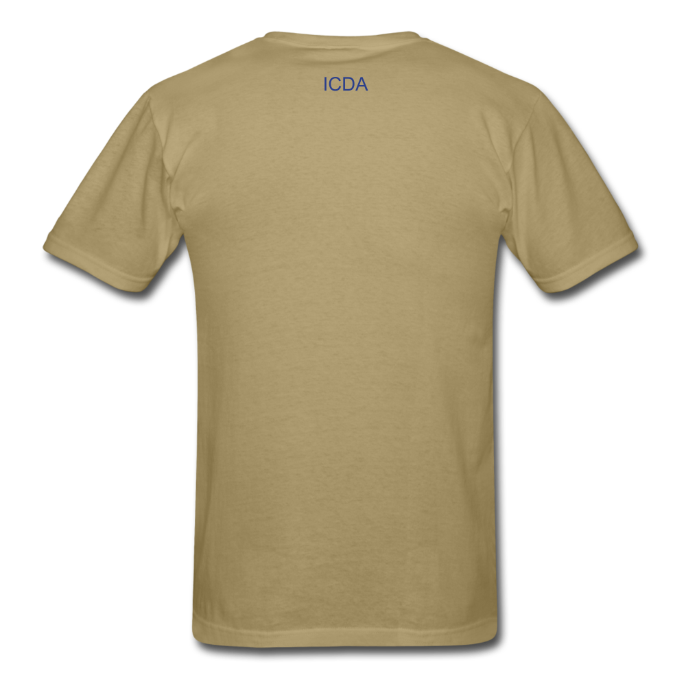 SLOGAN Unisex Classic T-Shirt - khaki