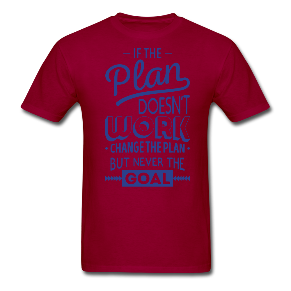 SLOGAN Unisex Classic T-Shirt - dark red