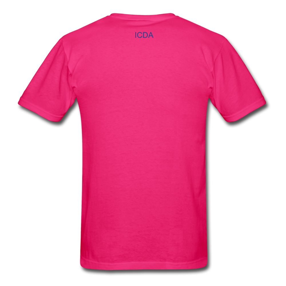 SLOGAN Unisex Classic T-Shirt - fuchsia