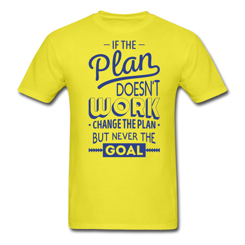 SLOGAN Unisex Classic T-Shirt - yellow