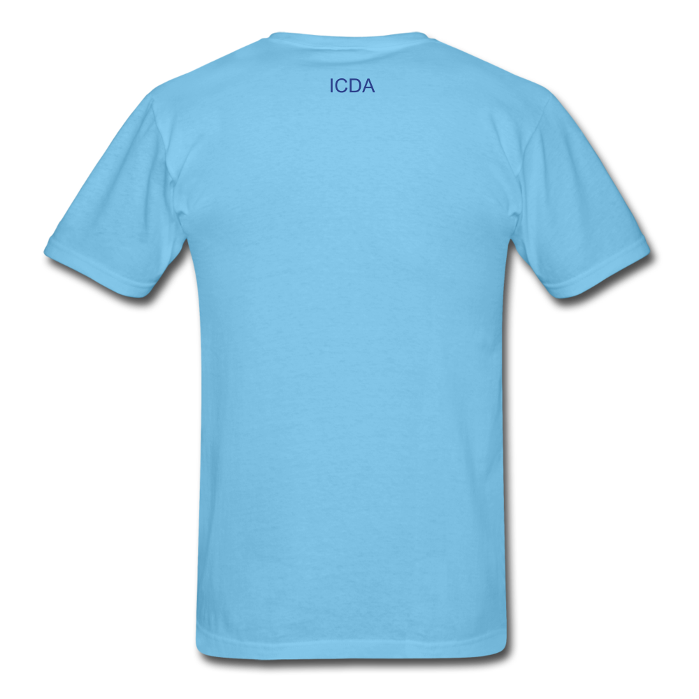 SLOGAN Unisex Classic T-Shirt - aquatic blue