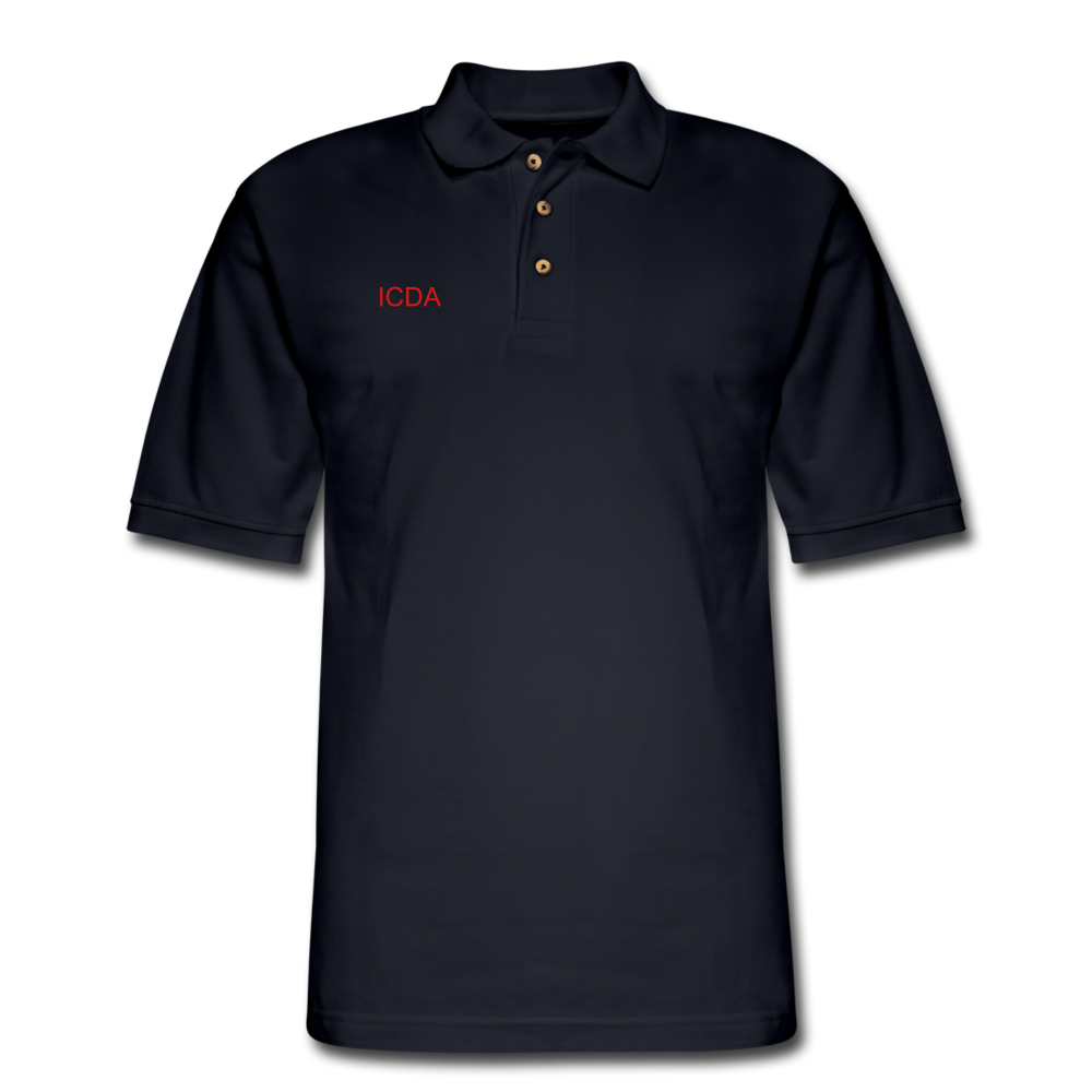 Men's Pique Polo Shirt - midnight navy