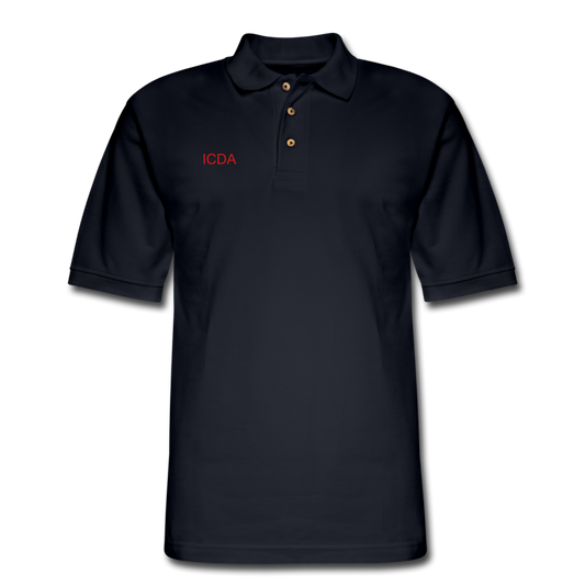 Men's Pique Polo Shirt - midnight navy