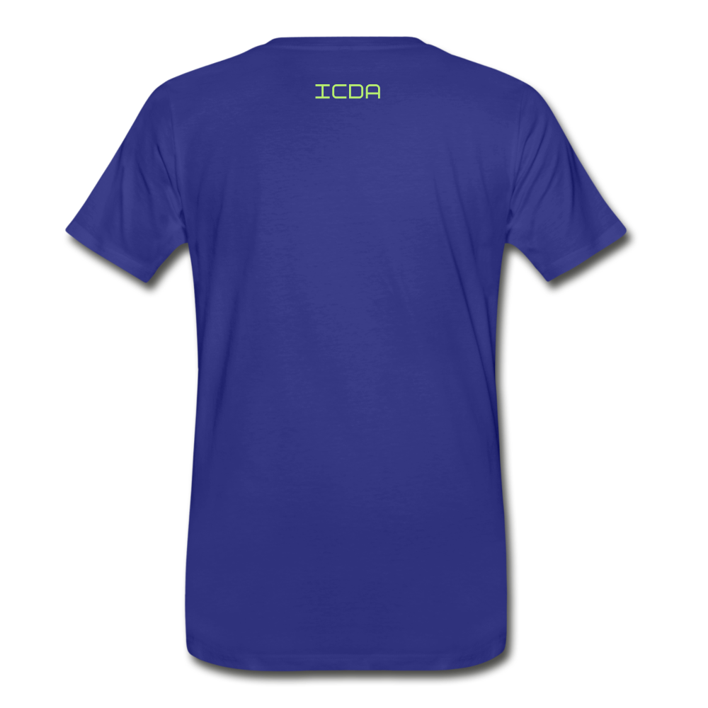 ICDA DRIP CLASSIC Men's Premium T-Shirt - royal blue