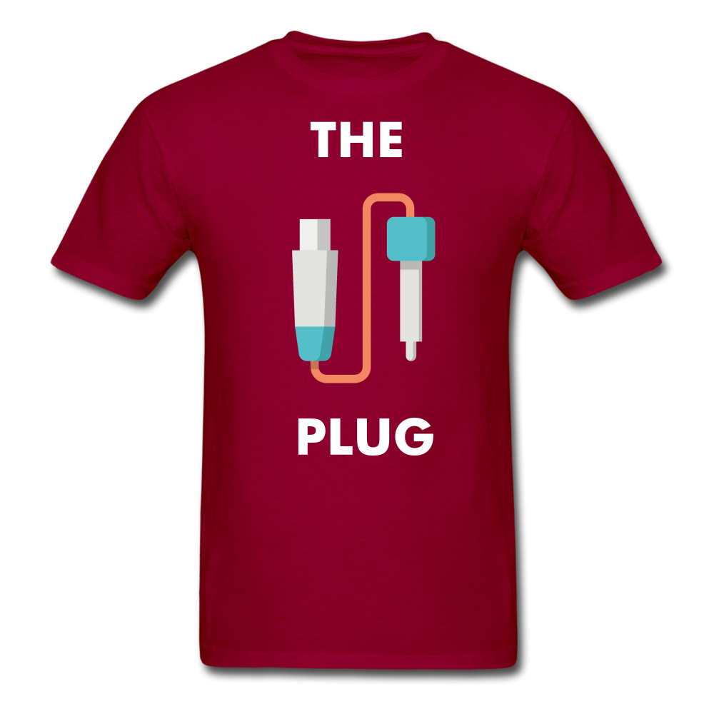 THE PLUG Unisex Classic T-Shirt - dark red