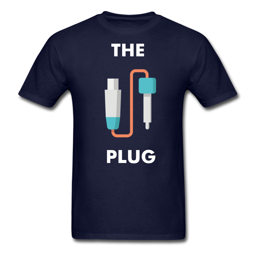 THE PLUG Unisex Classic T-Shirt - navy