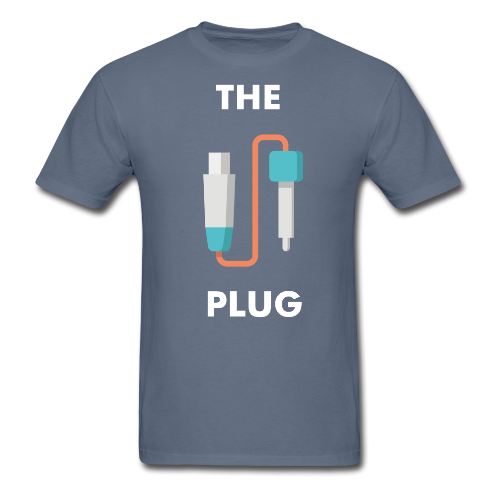 THE PLUG Unisex Classic T-Shirt - denim