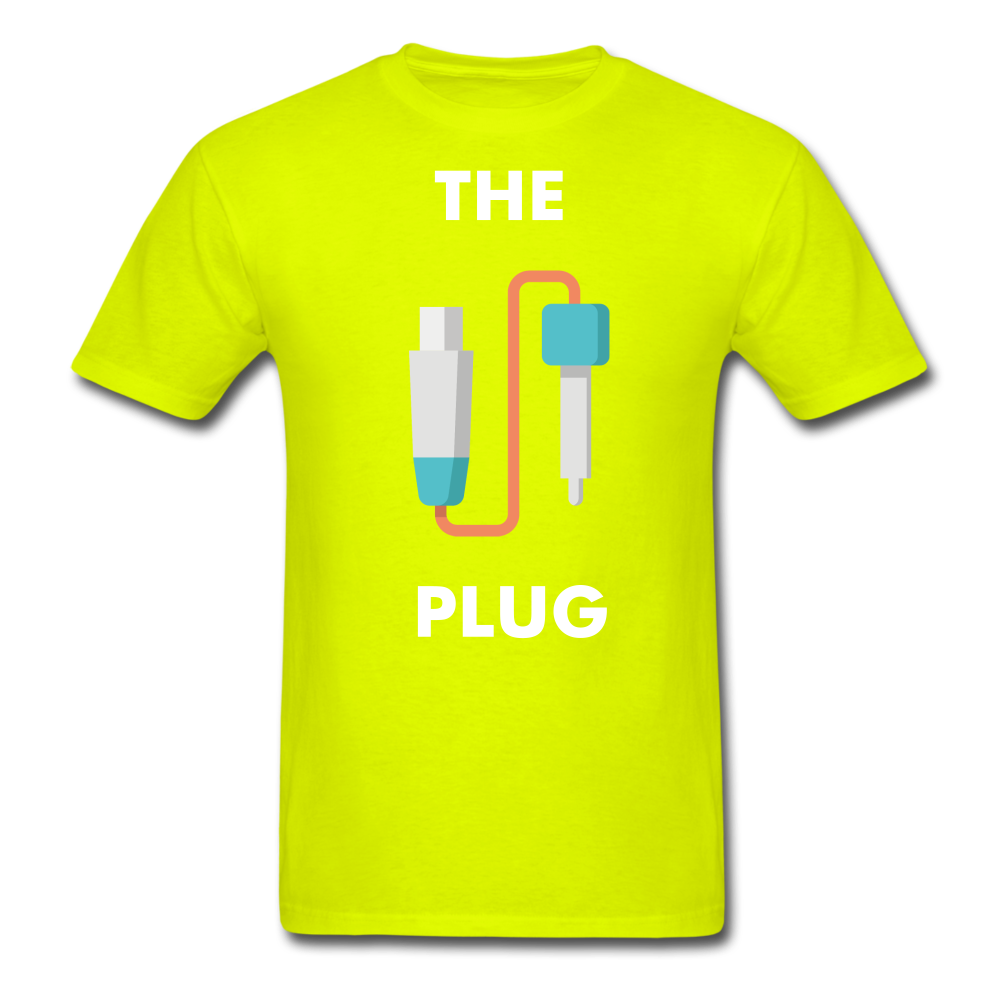 THE PLUG Unisex Classic T-Shirt - safety green