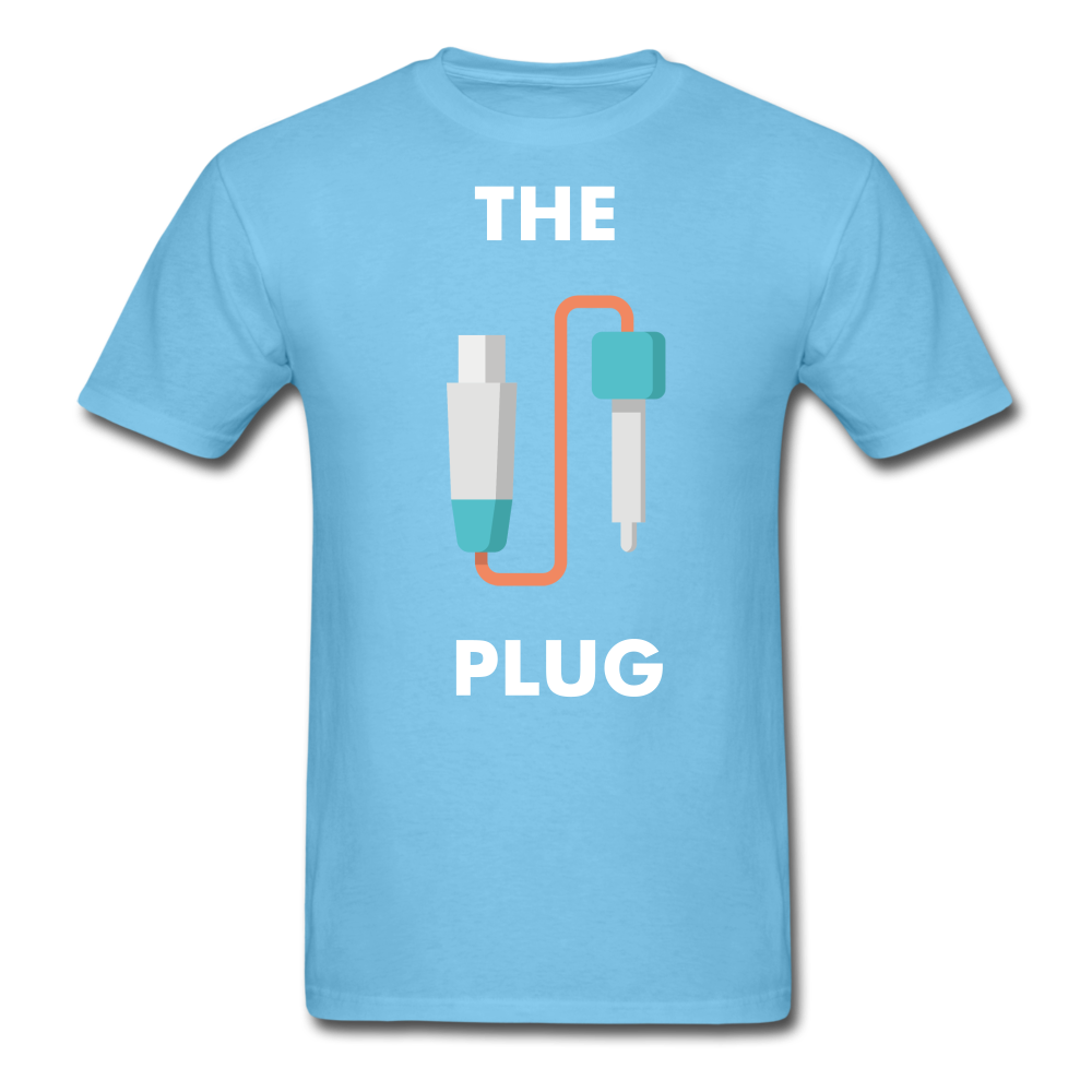 THE PLUG Unisex Classic T-Shirt - aquatic blue