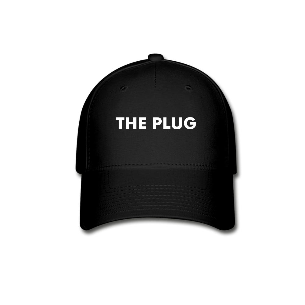 THE PLUG Baseball Cap - black