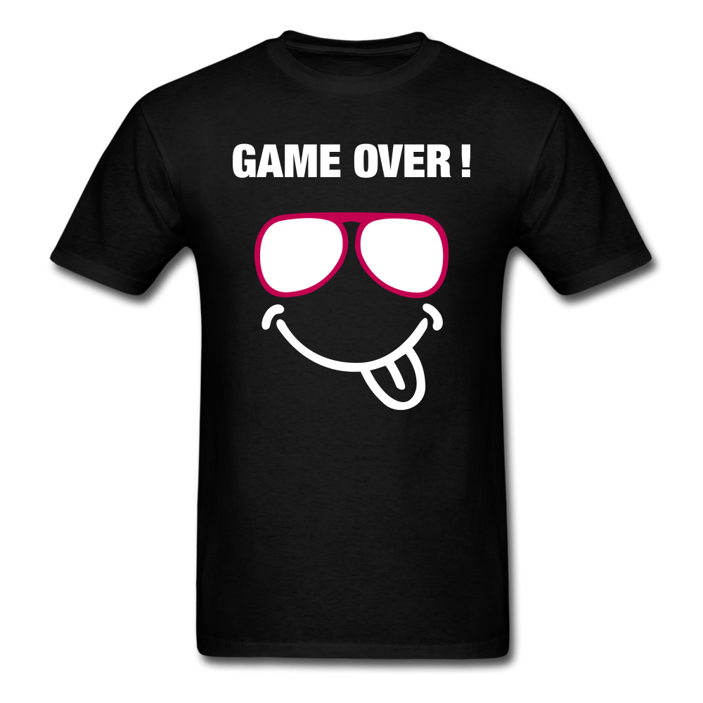 GAME OVER  Classic T-Shirt - black