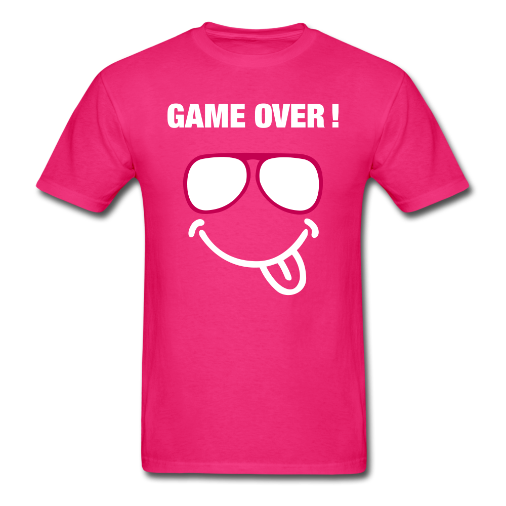 GAME OVER  Classic T-Shirt - fuchsia