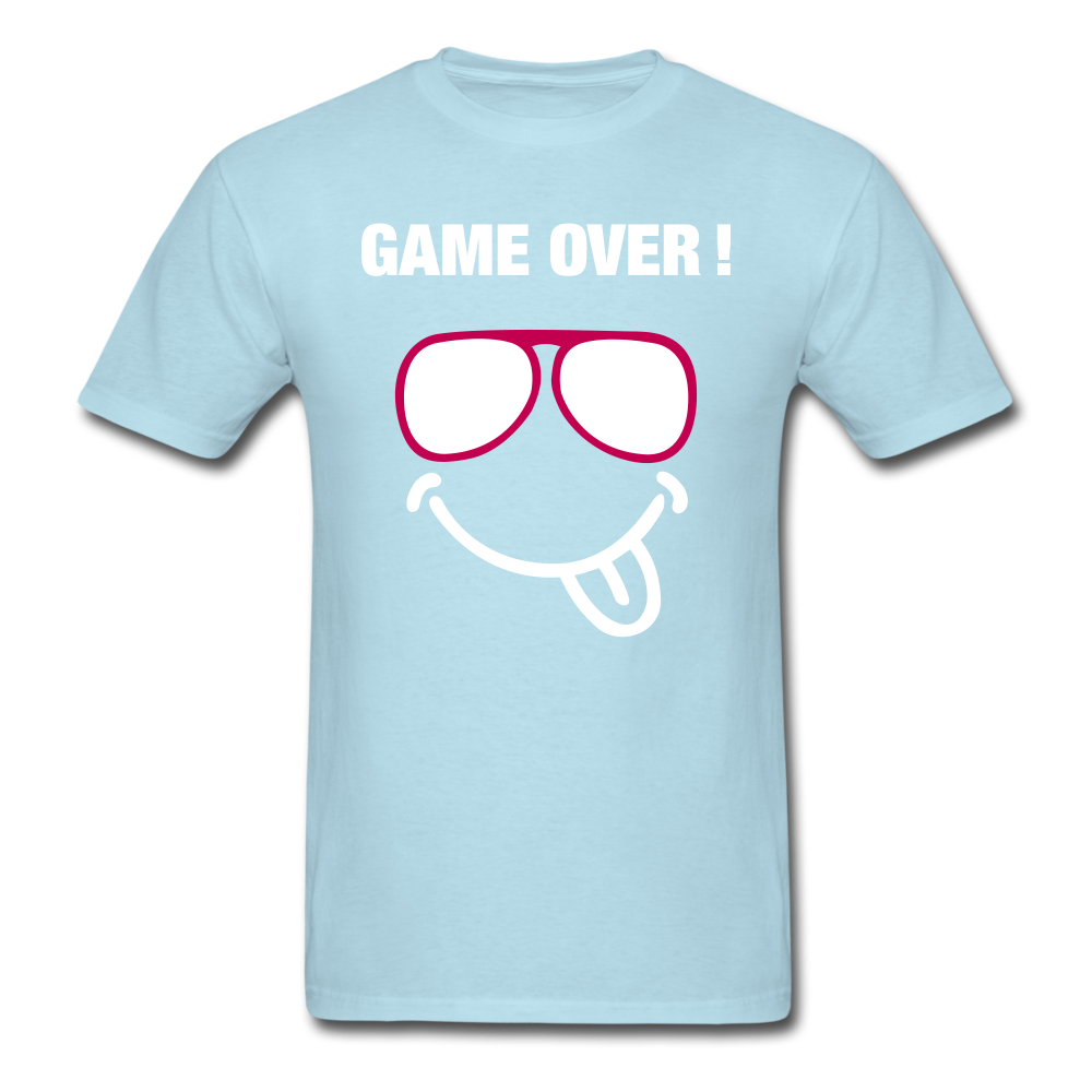 GAME OVER  Classic T-Shirt - powder blue