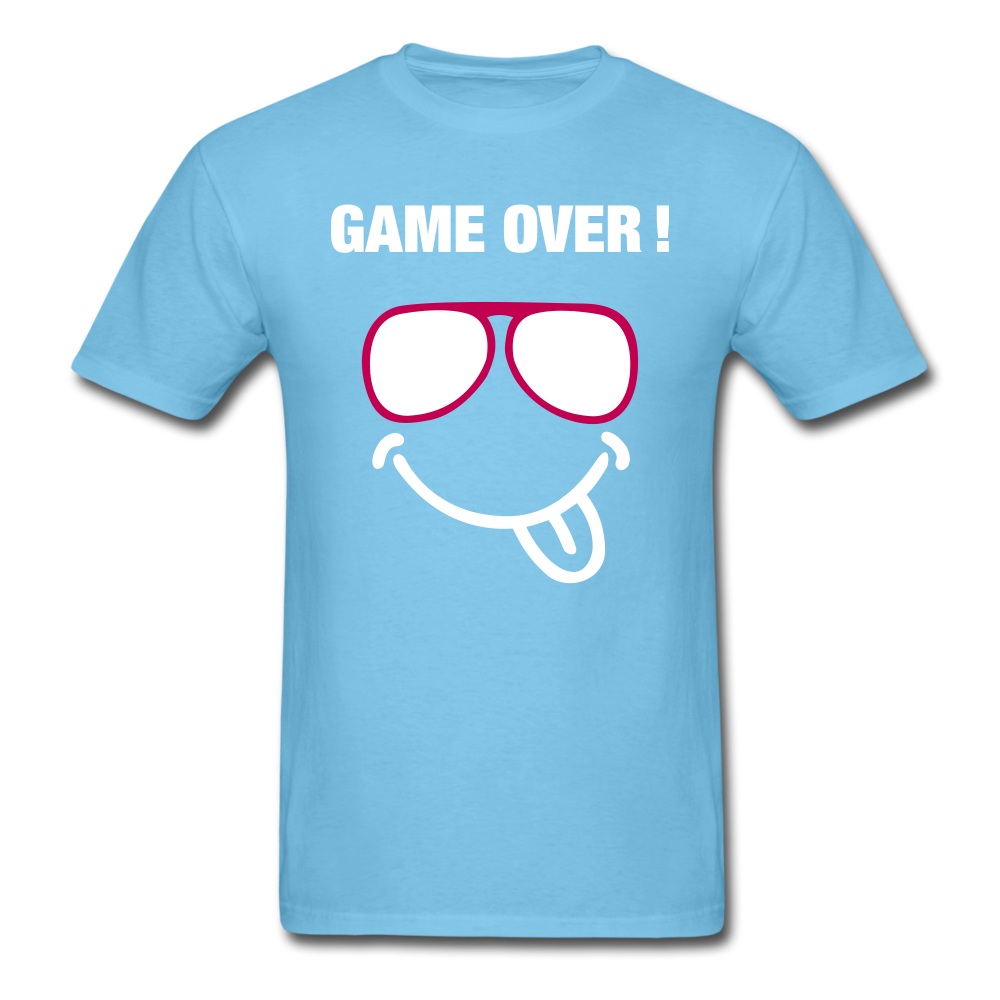 GAME OVER  Classic T-Shirt - aquatic blue