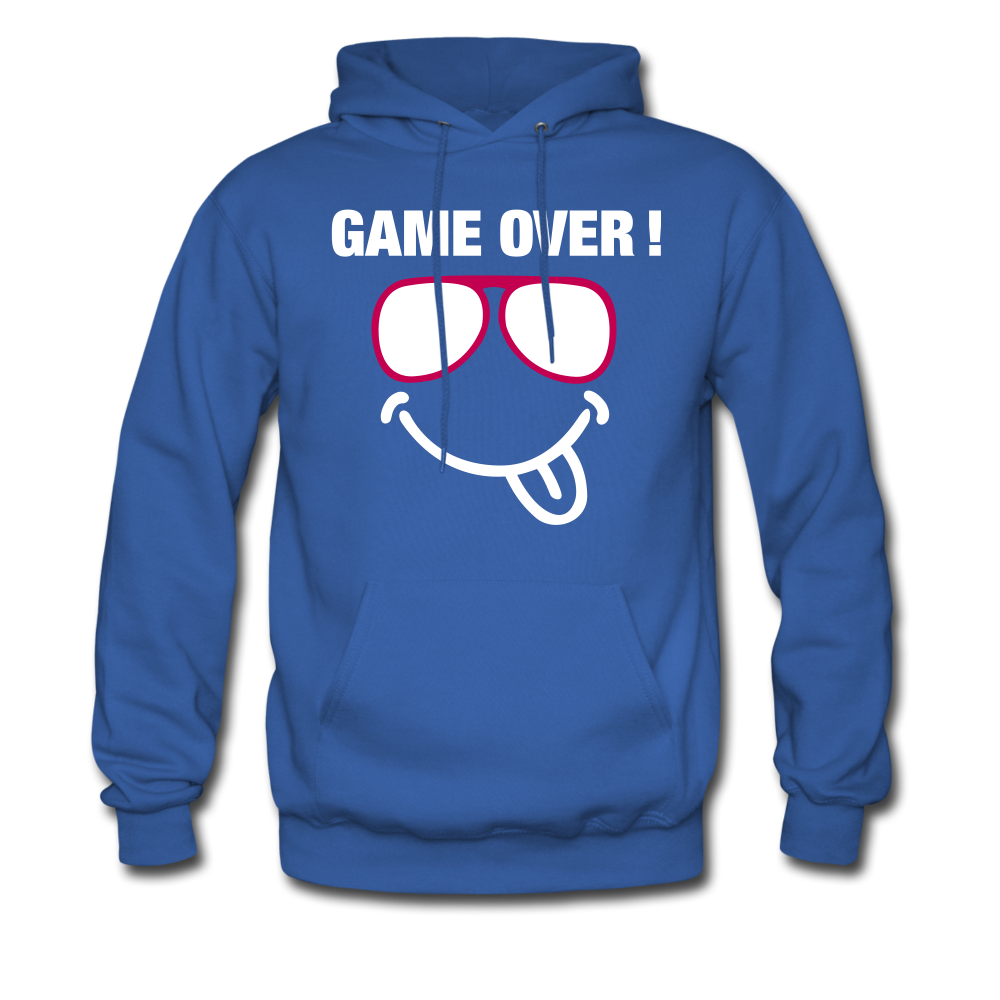 GAME OVER Men's Hoodie - royal blue