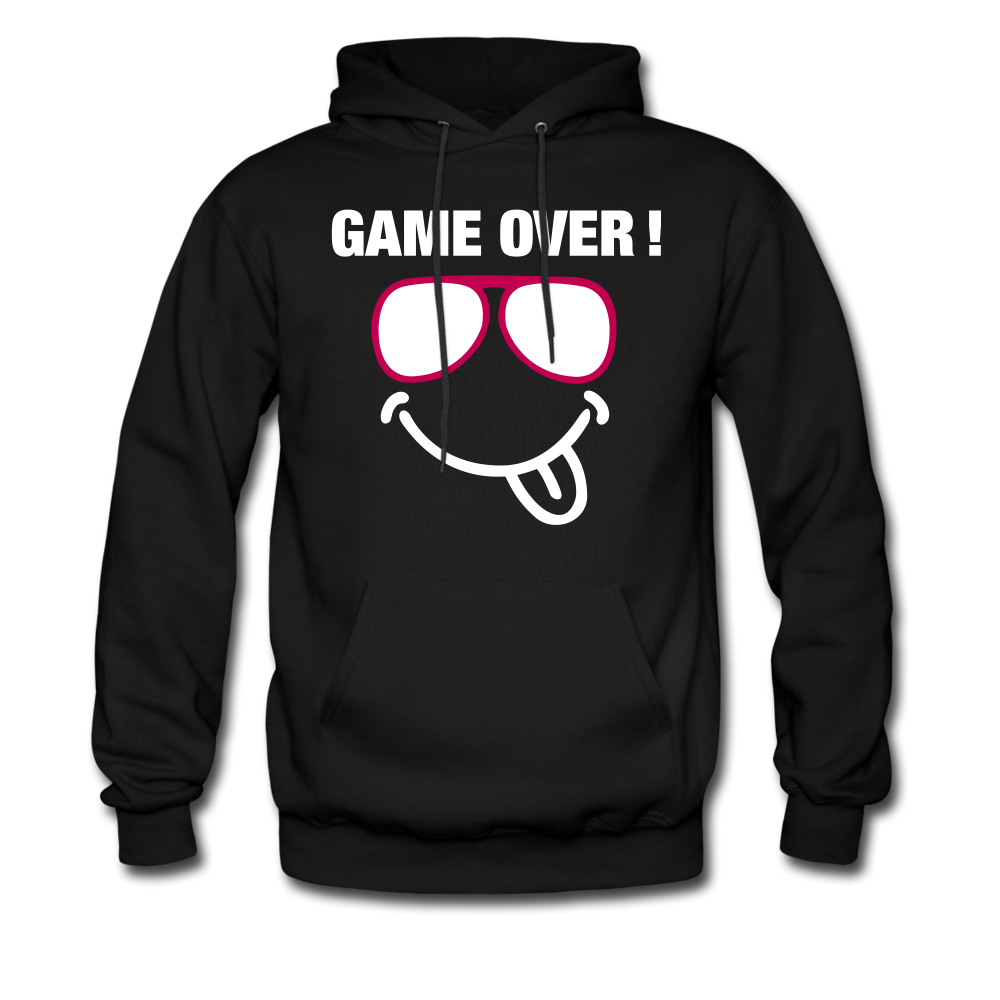 GAME OVER Men's Hoodie - black