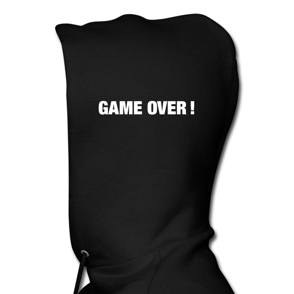 GAME OVER Men's Hoodie - black