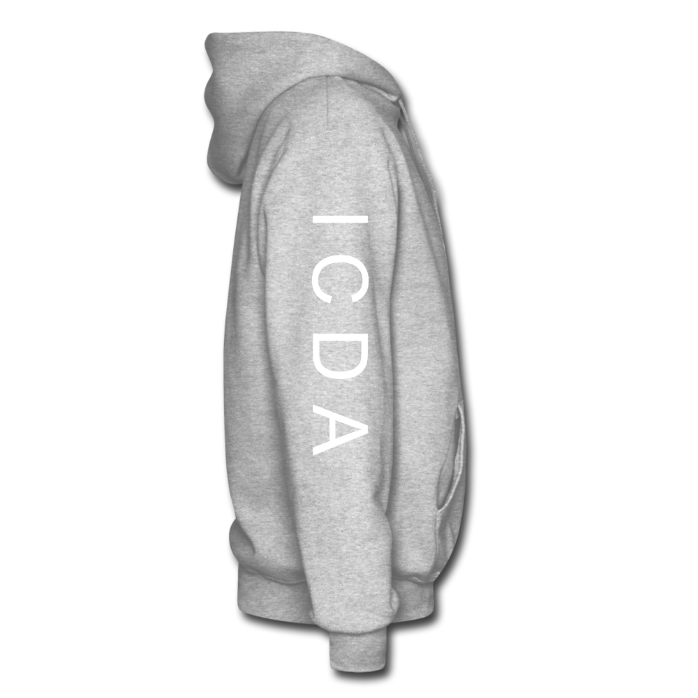 GAME OVER Men's Hoodie - heather gray