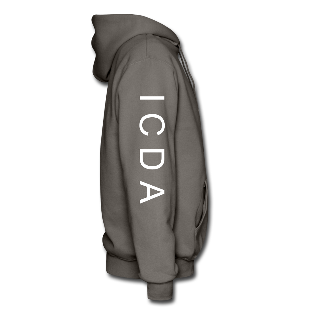 GAME OVER Men's Hoodie - asphalt gray