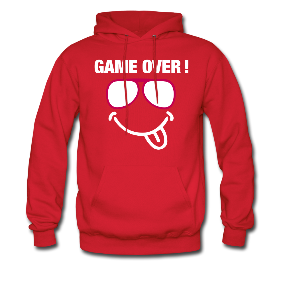 GAME OVER Men's Hoodie - red