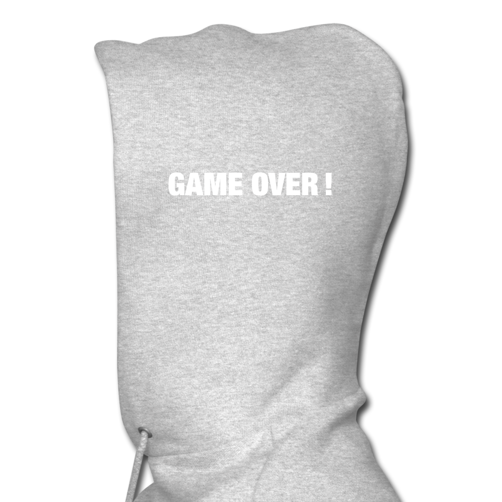 GAME OVER Men's Hoodie - ash 