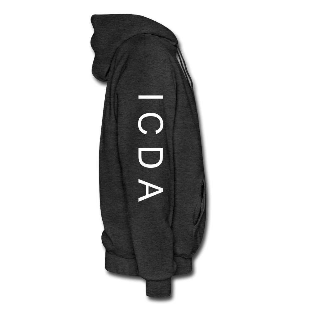 GAME OVER Men's Hoodie - charcoal gray