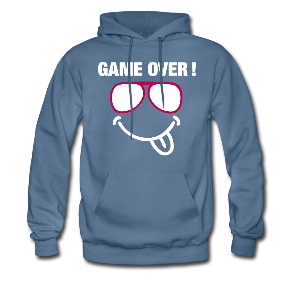 GAME OVER Men's Hoodie - denim blue