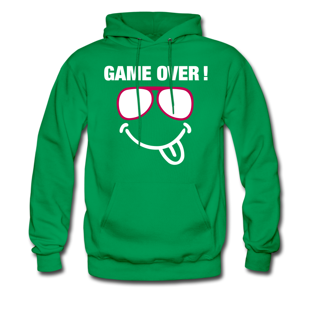 GAME OVER Men's Hoodie - kelly green