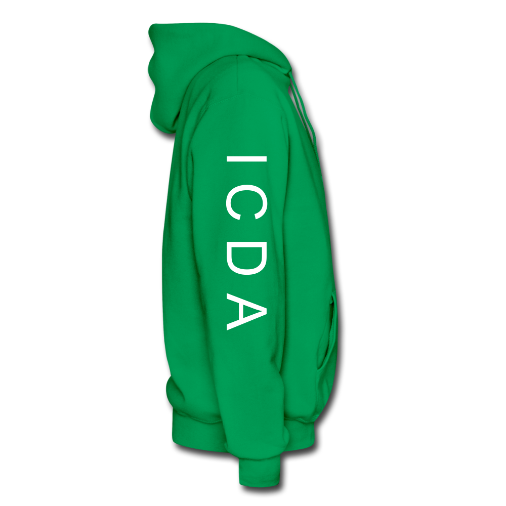 GAME OVER Men's Hoodie - kelly green