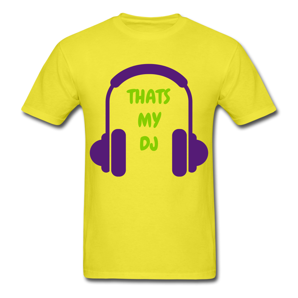 THATS MY DJ Unisex Classic T-Shirt - yellow