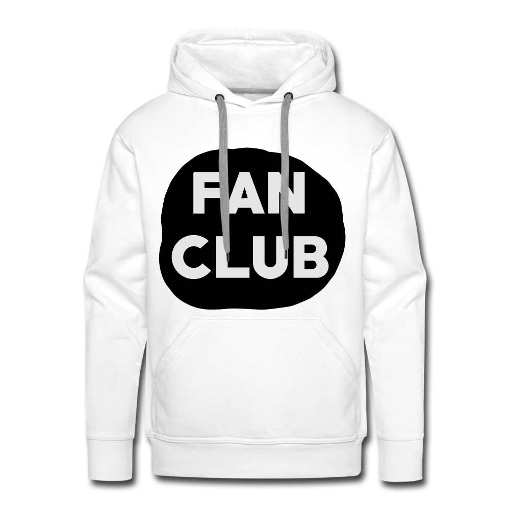 FAN CLUB Men’s Premium Hoodie - white