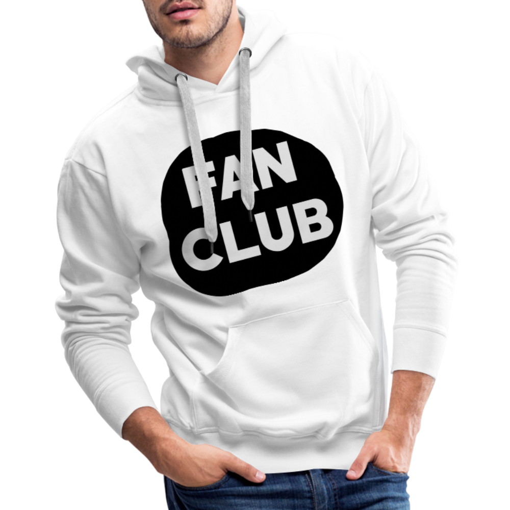 FAN CLUB Men’s Premium Hoodie - white